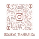 宝塚市社会教育課のインスタグラムの二次元コード