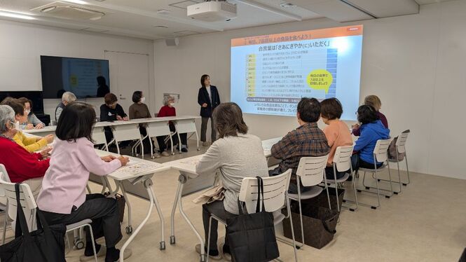 フレイル予防講座の様子